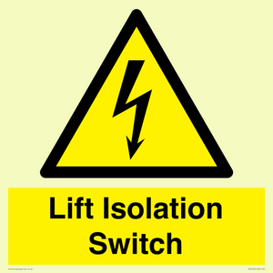 Lift Isolation Switch